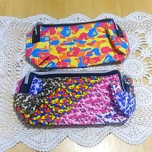 Two nwot mini bags. cosmetic bags / makeup bags/ travel bags